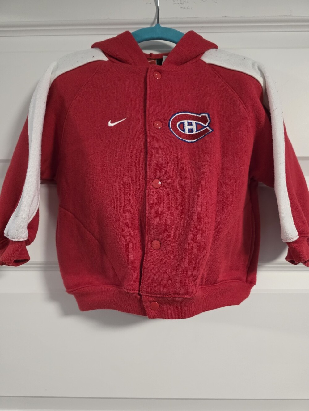 Vintage Two Piece Nike NHL Montreal Canadiens Sweatsuit for Toddlers